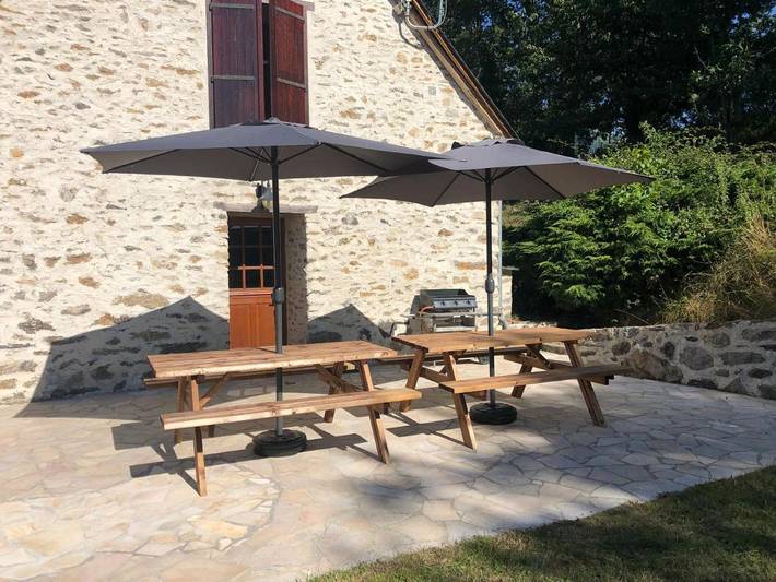 Location de vacances pour 10 personnes, avec Balcon et Jacuzzi ainsi que Terrasse et Jardin à Préchac - 4