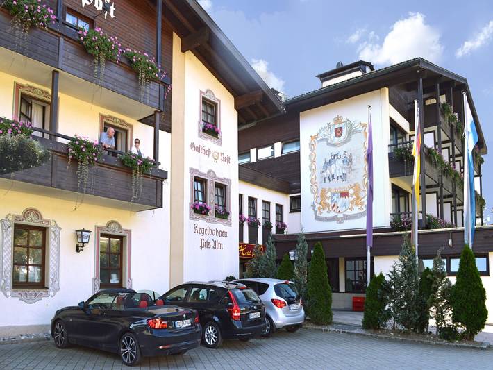 Hotel zur Post - Einzelzimmer/Dusche-Wc ca. 18 qm in Kiefersfelden, Bayerische Alpen
