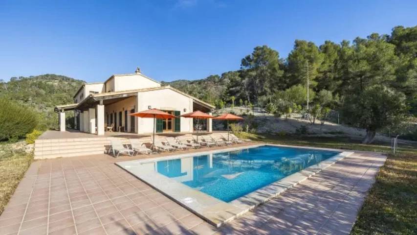 Casa rural 'Son Aladern' con vistas a la montaña, Wi-Fi y aire acondicionado in Es Carritxó, Felanitx