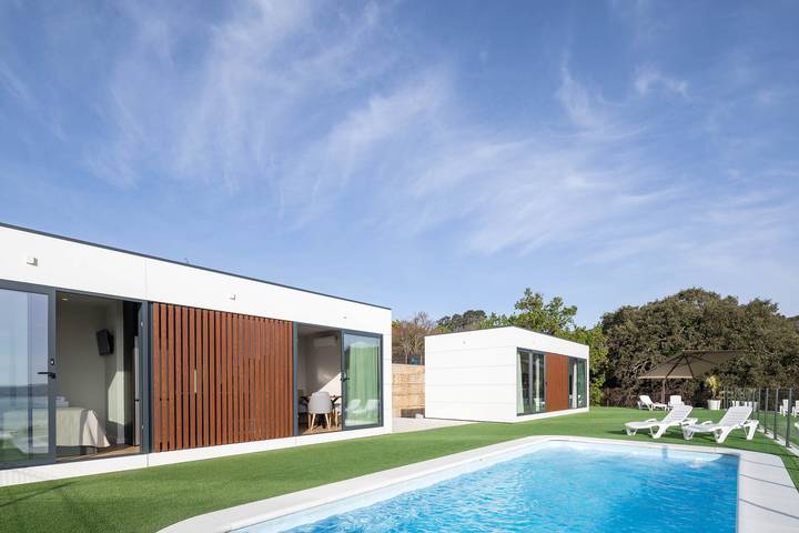 Apartamento para 4 personas, con Jardín en Rias Baixas