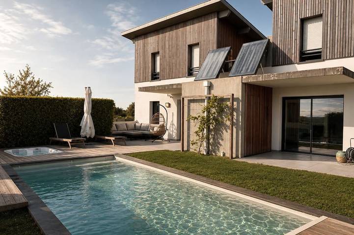 Maison de vacances pour 8 personnes, avec jacuzzi à Saint-Jean-de-Luz