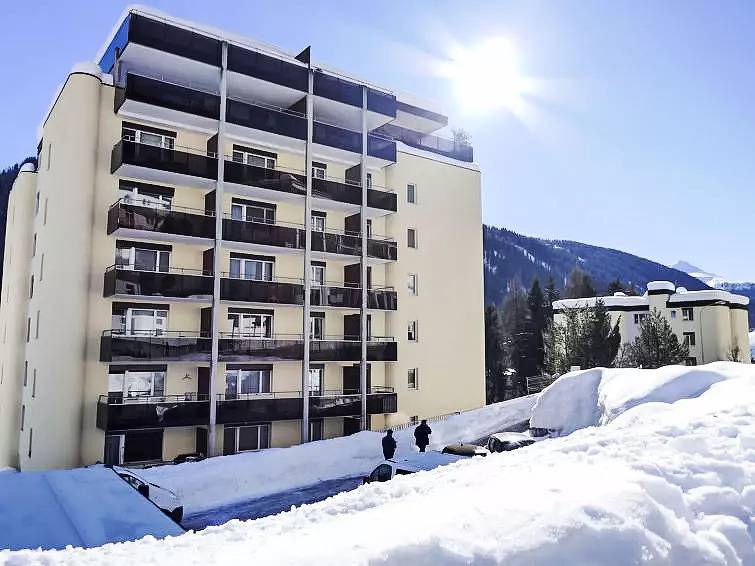 Lodge for 4 People in Davos, Grisons