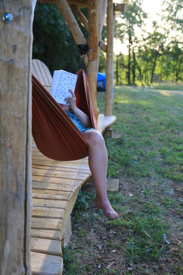 Camping pour 2 personnes, avec Terrasse et Jardin