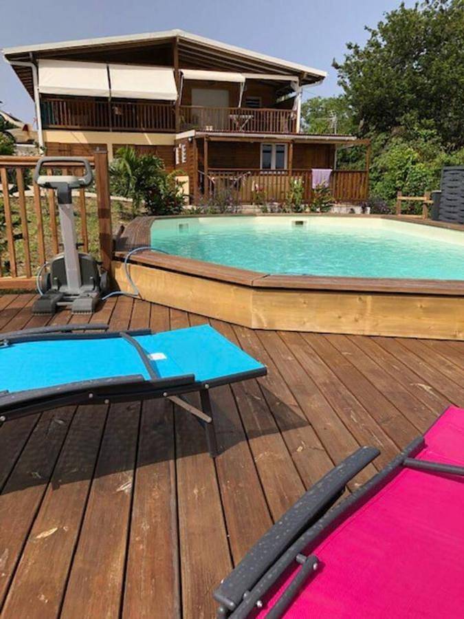 Maison d’hôte pour 2 personnes, avec vue ainsi que jardin et piscine à Bouillante - 3