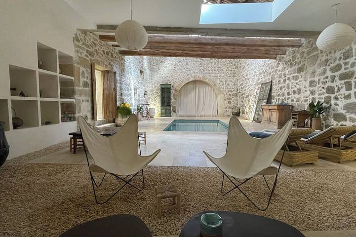 Maison de vacances pour 4 personnes, avec Terrasse et Piscine à Capestang