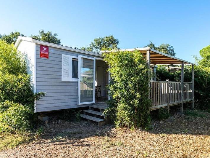 Camping Argelès Vacances - Mobilhome 6 personnes - Pyrénées 3 Pièces 4/6 Personnes Climatisé + Tv in Côte Vermeille, Argelès-sur-Mer