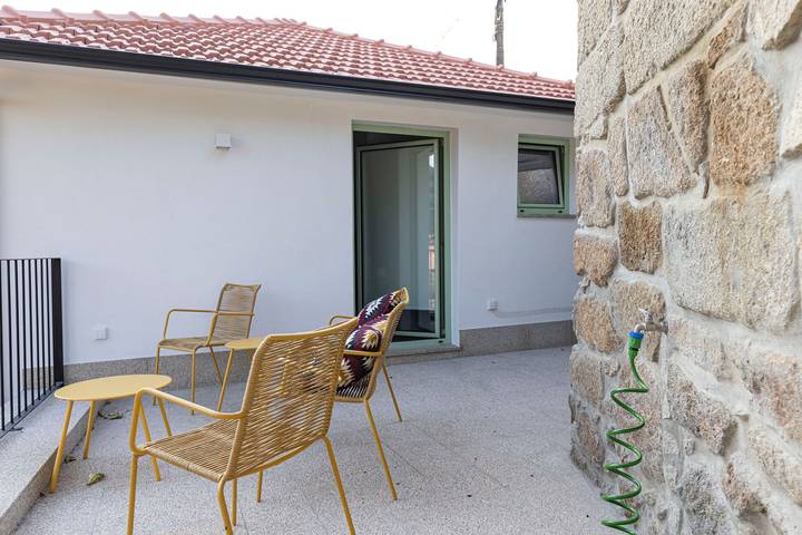 Location de vacances pour 4 personnes, avec balcon et jardin dans Ribadouro - 4
