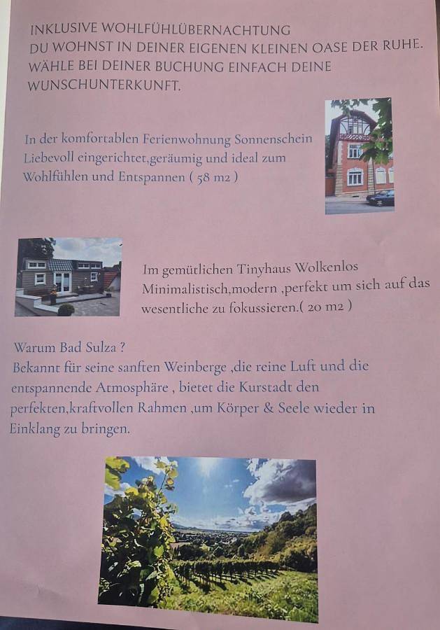Ferienwohnung für 3 Personen, mit Ausblick und Garten in Bad Sulza - 3