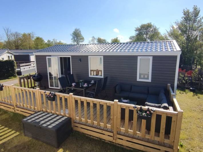 Chalet voor 2 personen, met tuin in Lauwersoog