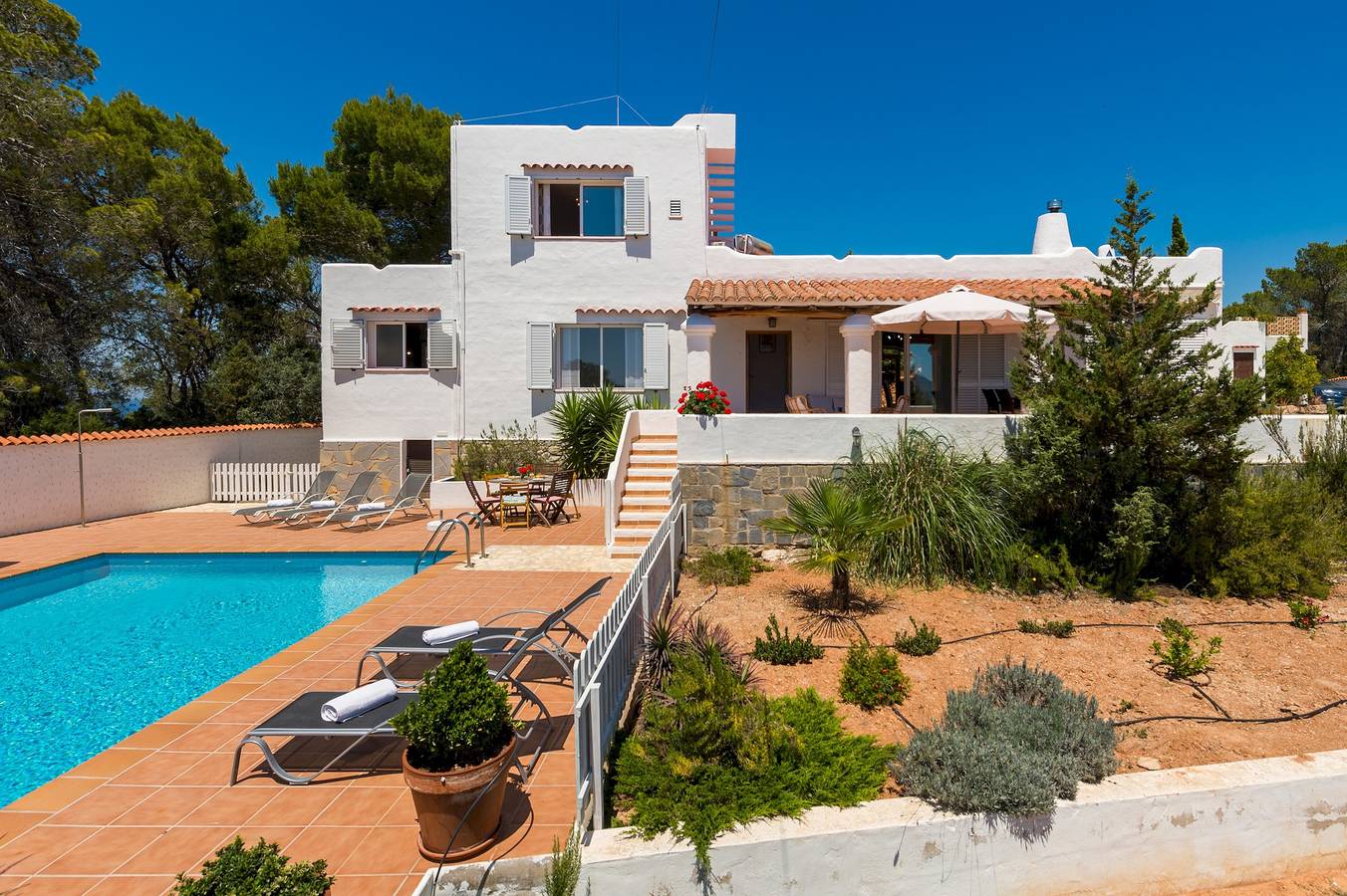 Villa per 8 Persone in Sant Antoni de Portmany, Coast of Ibiza
