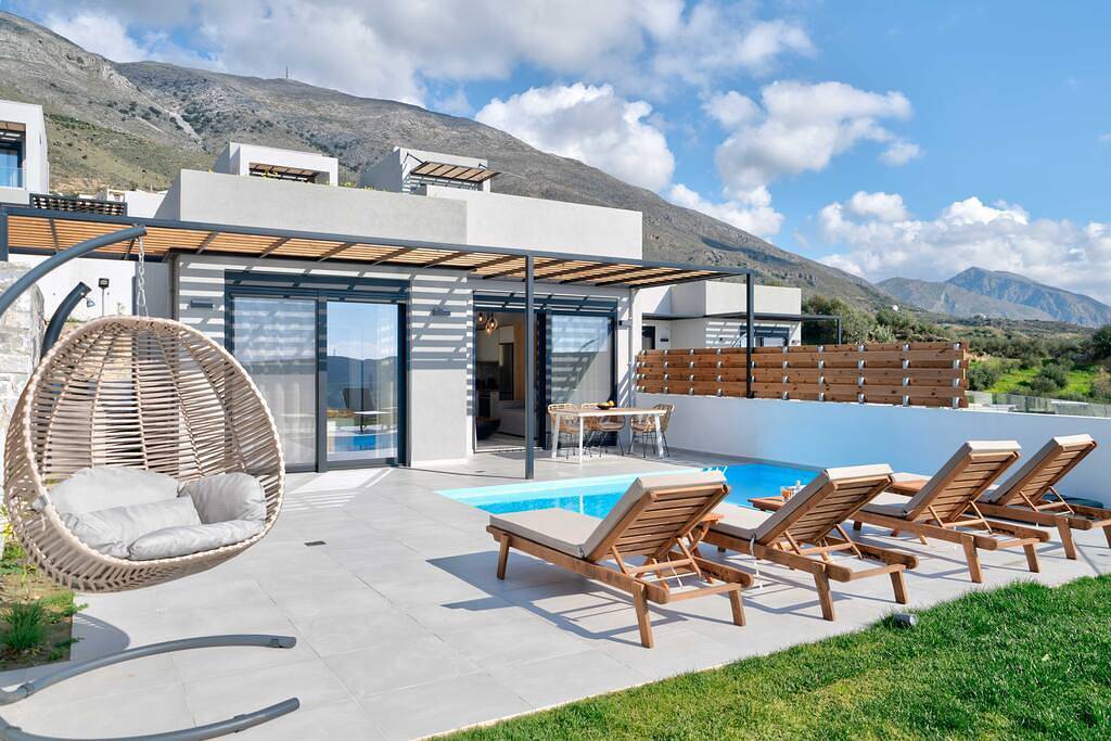 Ferienhaus für 4 Personen mit Pool in Rethymno und Umgebung