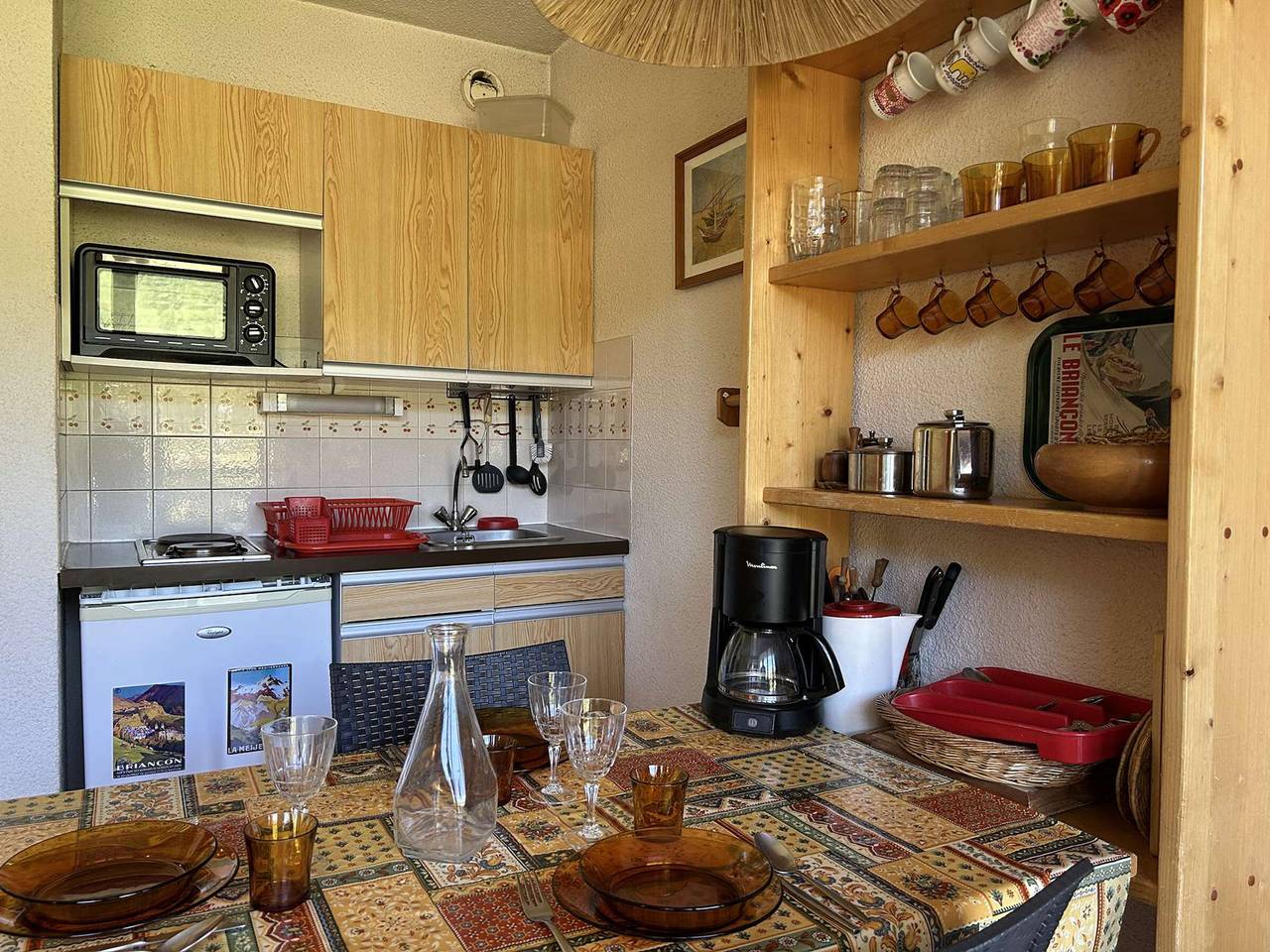Appartement entier, Studio avec balcon à Montgenèvre, animaux acceptés in Montgenèvre, Région de Briançon