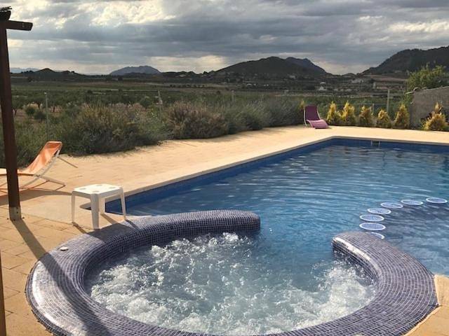 Casa rural para 15 personas, con vistas además de piscina y terraza, Se admiten mascotas en Valle de Ricote - 3