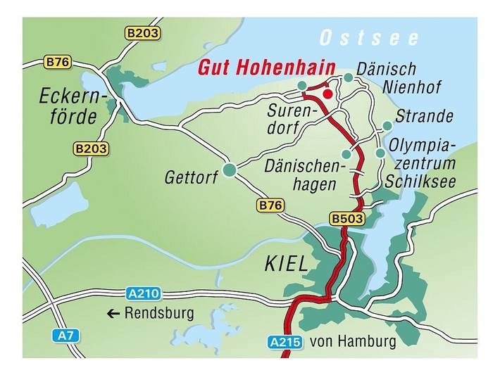 Ferienwohnung mit 2 Schlafzimmer in Schwedeneck, Eckernförder Bucht