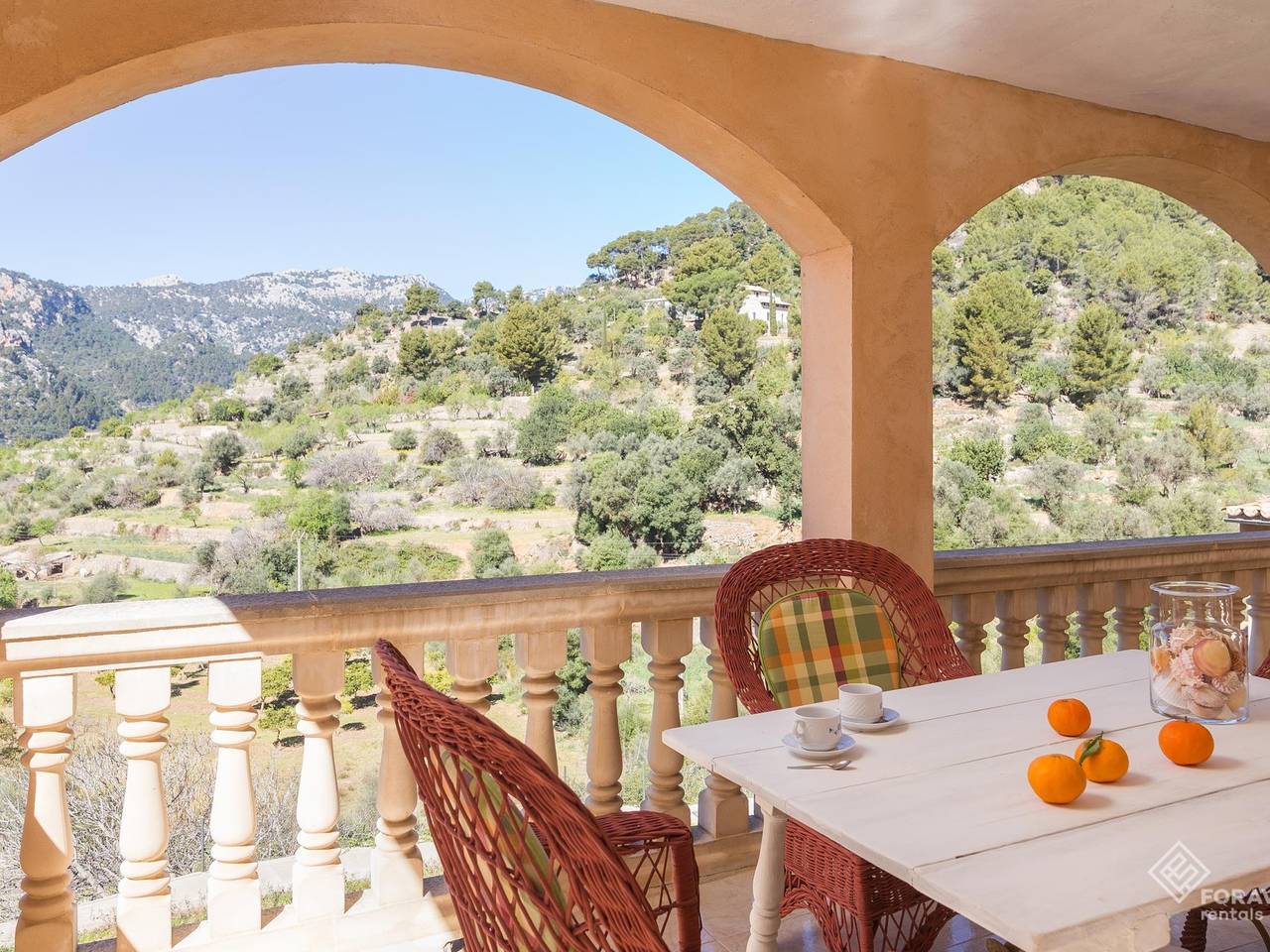 Can Cega - Preciosa casa con terraza y vistas en Bunyola in Buñola, Mallorca Oeste