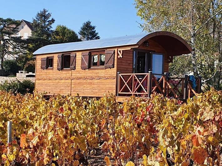 Maison de campagne pour 4 personnes, avec vue et jardin à Chiroubles - 2