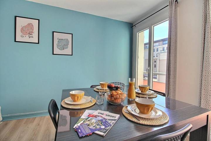 Appartement de vacances pour 2 personnes à Bourges