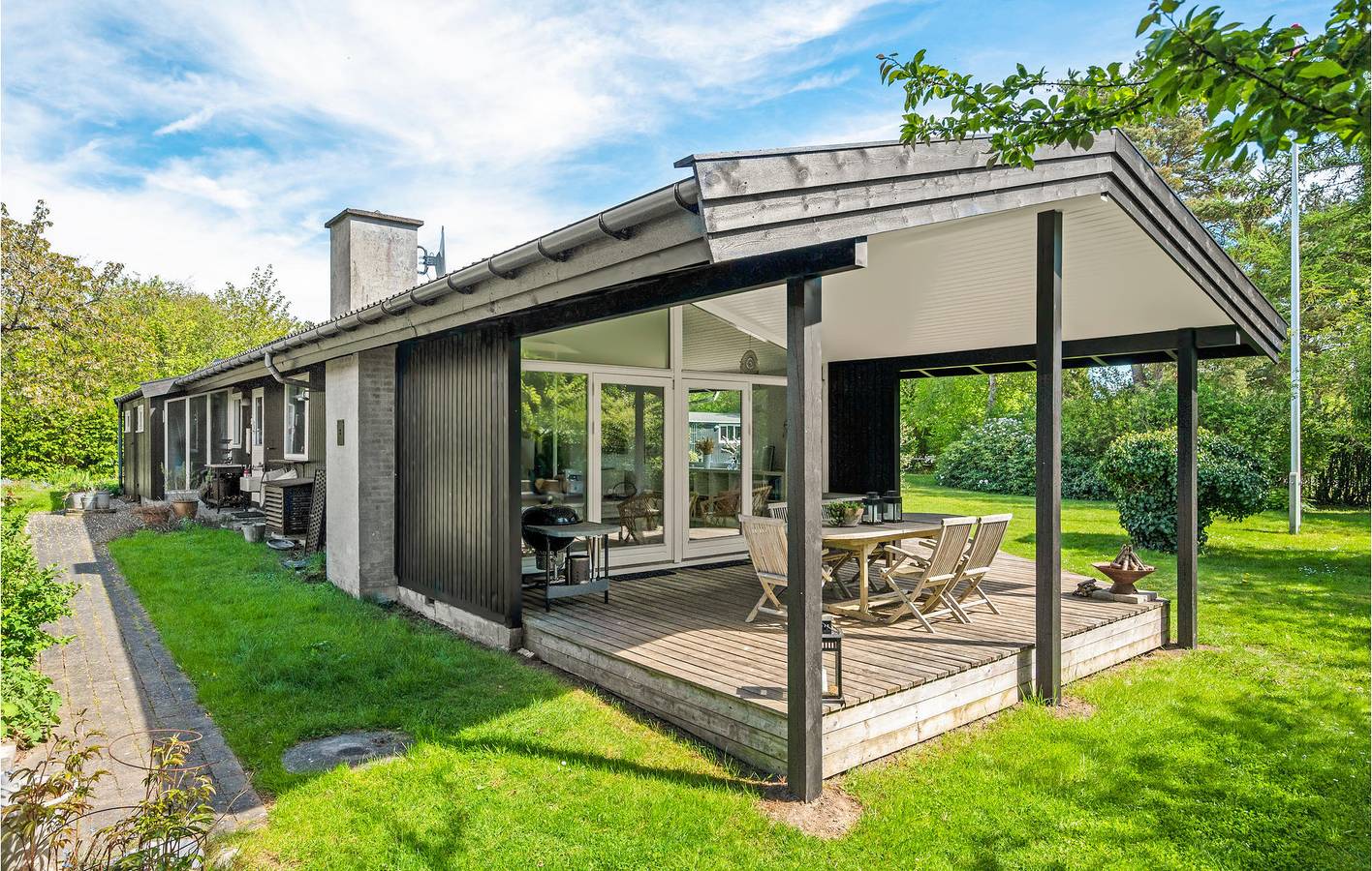 Ferienhaus für 6 Personen mit Terrasse in Tisvilde, Kattegat Küste