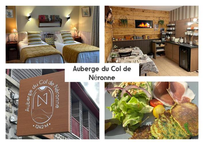 Hôtel pour 2 personnes, avec Terrasse ainsi que Jardin et Vue à Saint-Paul-de-Salers