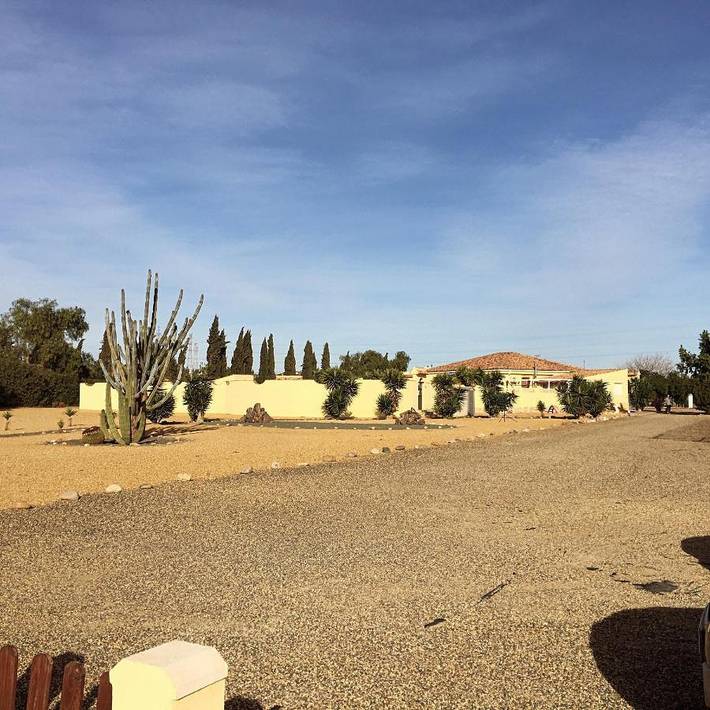 Chalet para 14 personas, con piscina además de jardín y vistas en Levante Almeriense - 3