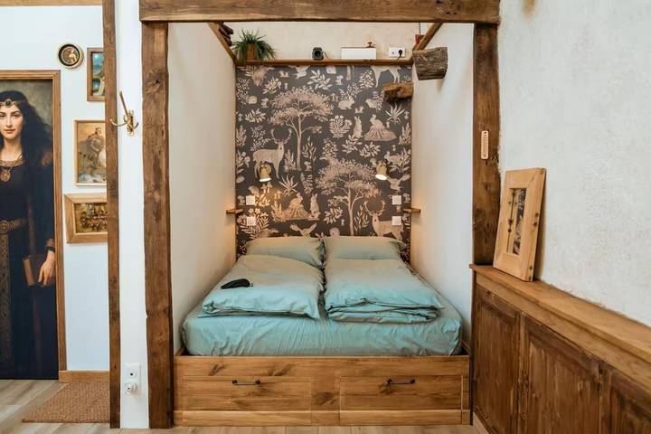 Maison de vacances pour 2 personnes, avec jardin