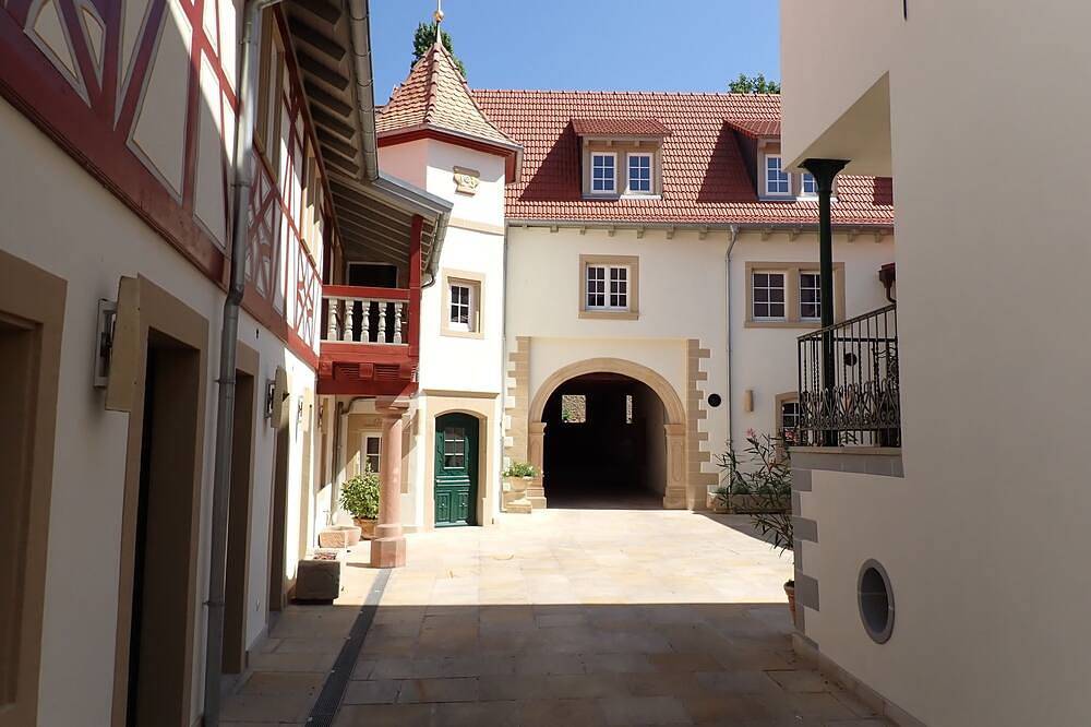 Ganze Wohnung, Studiowohnung \"Osterberg\" im alten Weingut in Großkarlbach, Deutsche Weinstraße