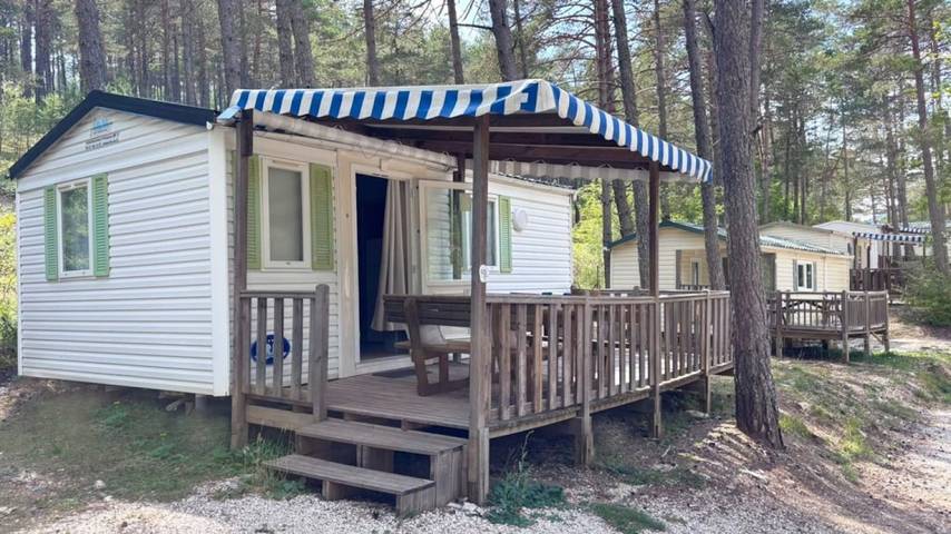 Mobil home pour 6 personnes, avec terrasse et piscine à Saint-Auban - 3