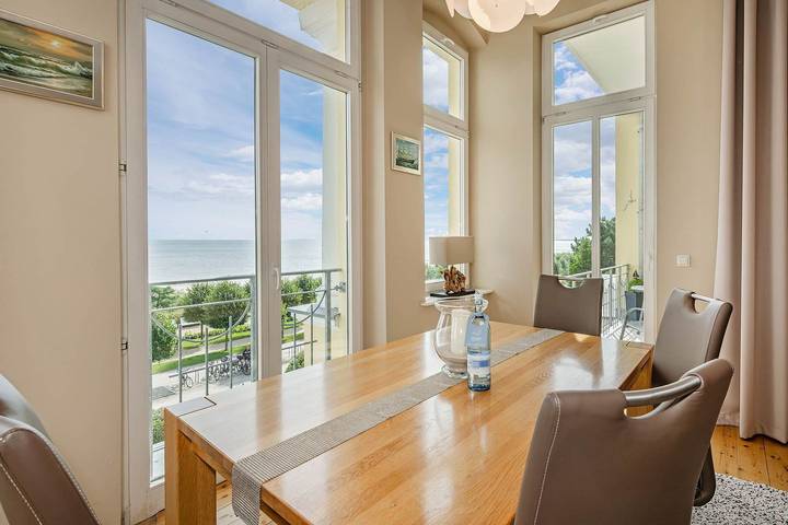 Ferienwohnung für 2 Personen, mit Balkon und Seeblick in Bansin - 4