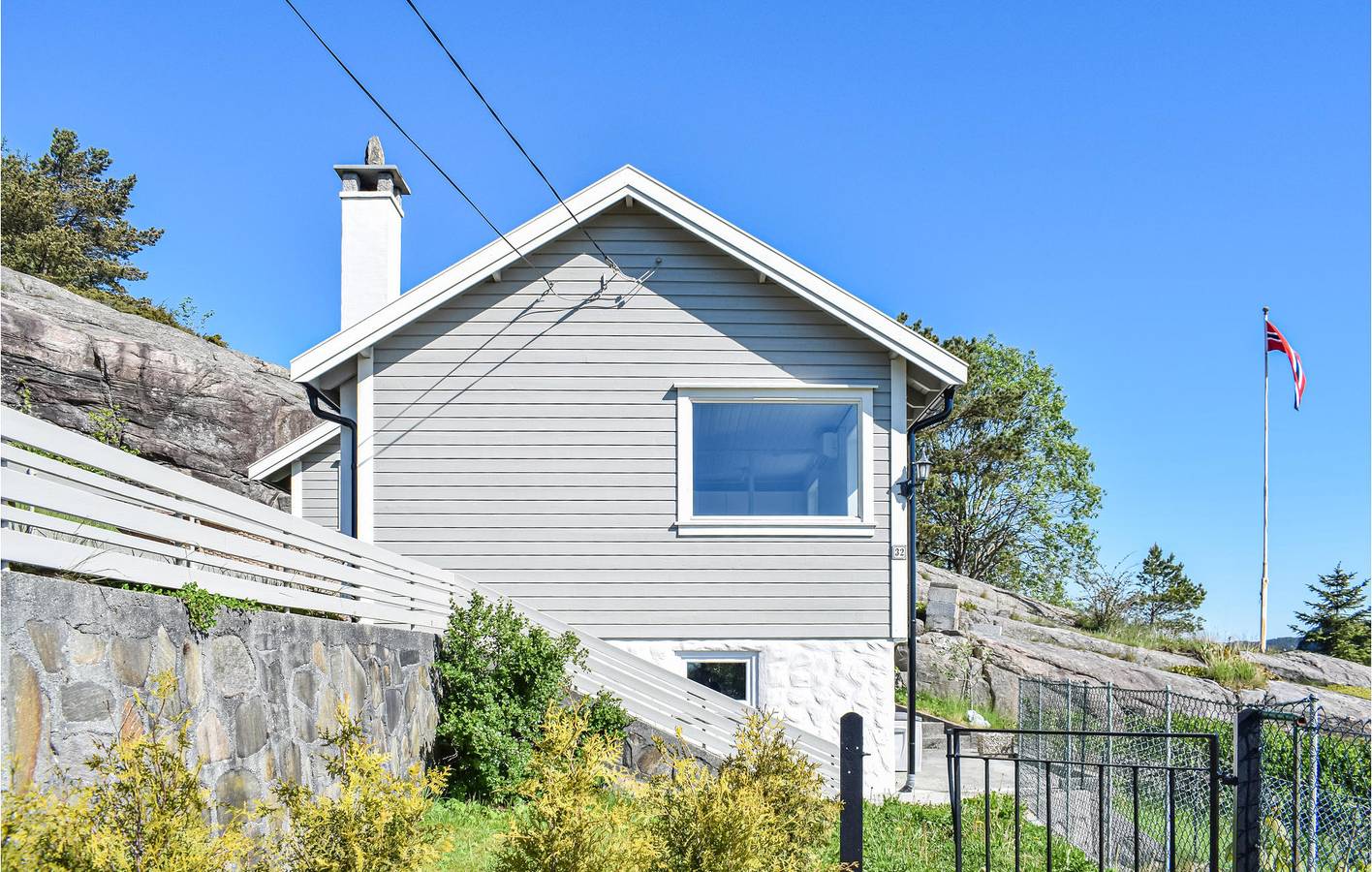 Ferienhaus für 6 Personen mit Terrasse in Askøy