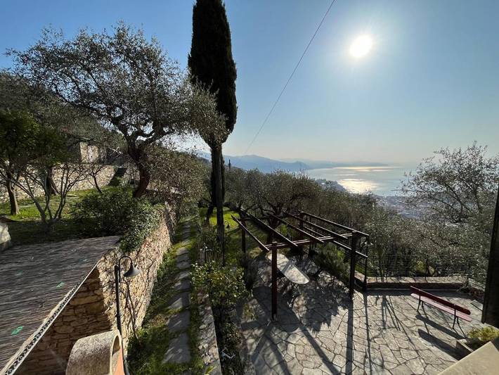 Villa pour 7 personnes, avec Terrasse ainsi que Jardin et Vue à Santa Margherita Ligure