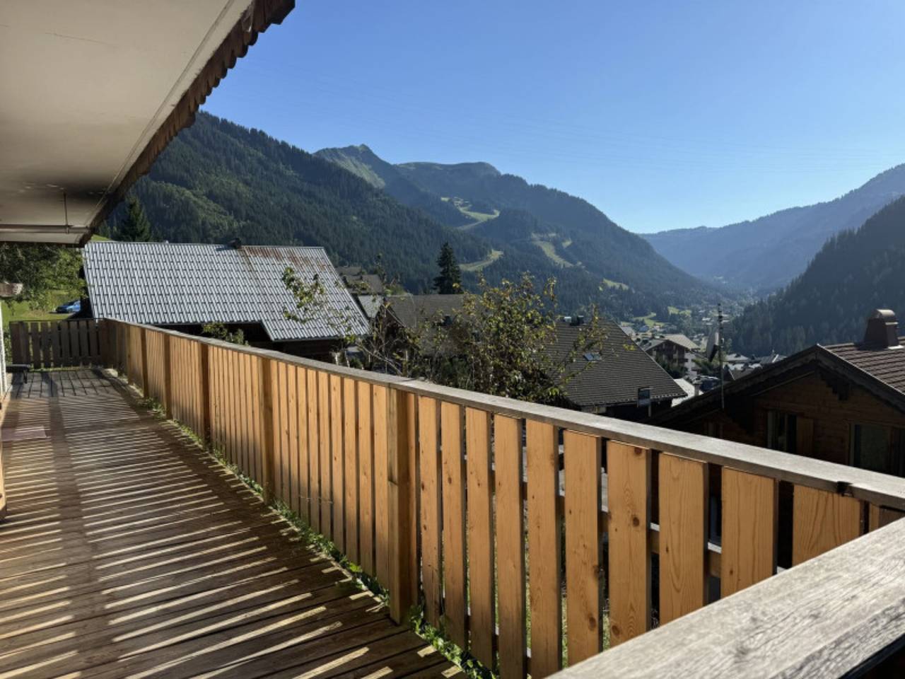 Ganze Wohnung, Appartement 'Appartement Super Châtel' mit Bergblick, Balkon und Wlan in Châtel, Les Portes du Soleil