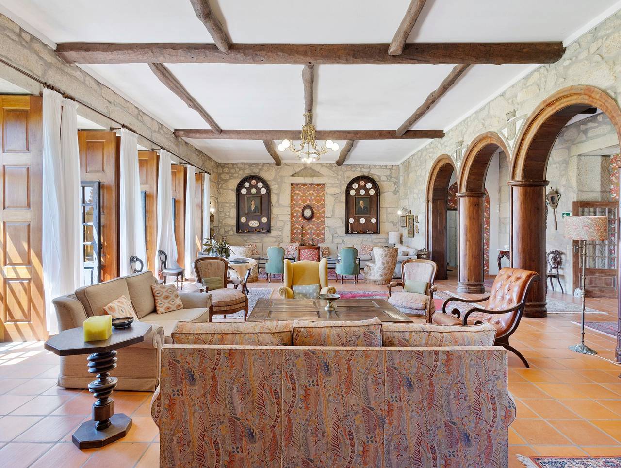 Villa 'Castelo De Portuzelo' com vista rio, piscina privada e Wi-Fi in Santa Marta de Portuzelo, Distrito de Viana do Castelo