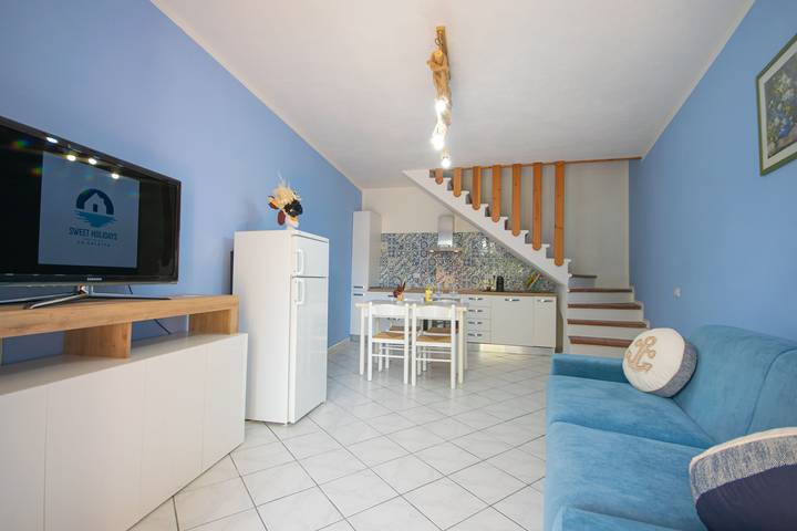 Ferienwohnung für 3 Personen, mit Garten