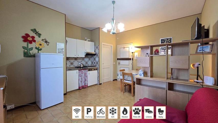 Ferienwohnung für 3 Personen, mit Balkon