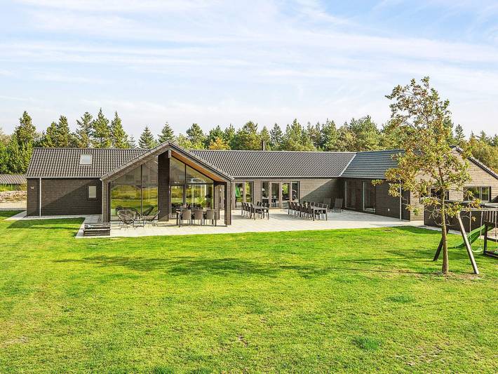 Ferienhaus für 26 Personen, mit Whirlpool und Terrasse sowie Pool und Sauna in Houstrup Strand