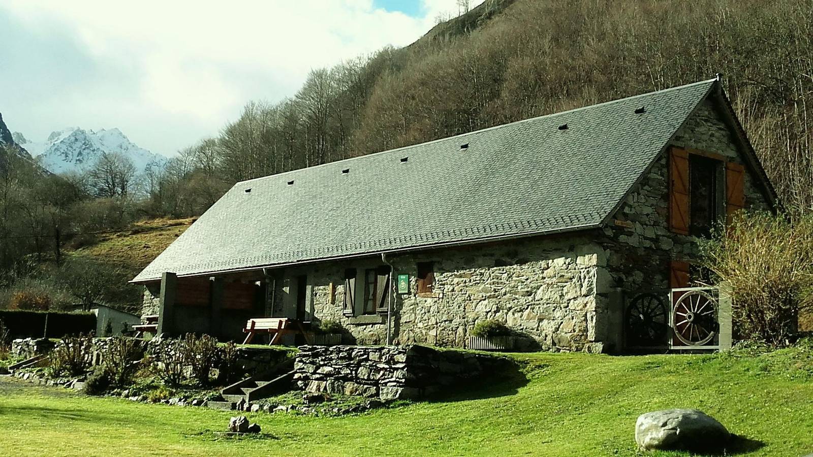 Gîte für 4 Personen mit Terrasse in Estaing, Nationalpark Pyrenäen