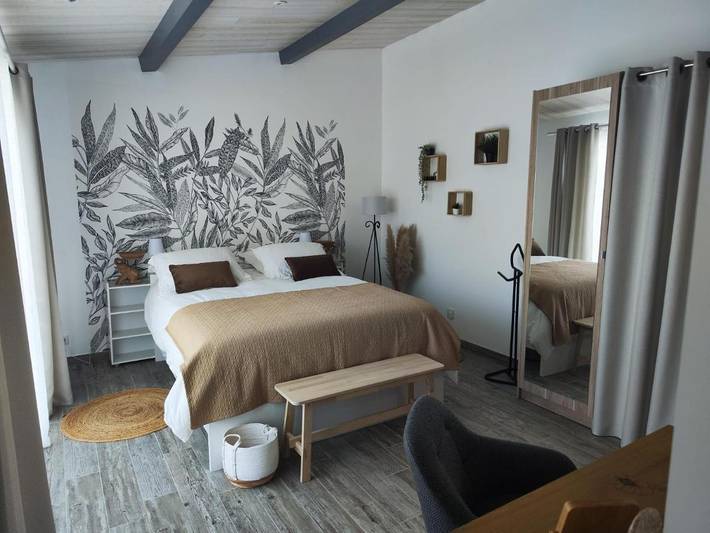 Maison de vacances pour 4 personnes, avec Jacuzzi et Terrasse ainsi que Jardin et Vue à Saint-Sauveur-d'Aunis