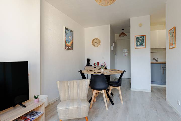 Appartement entier, Appartement « Les Jardins » avec balcon in Saint-Vincent-de-Tyrosse, Côte d’Argent