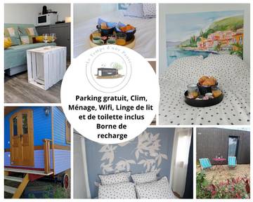 Gîte pour 6 personnes, avec jardin à Montmerle-sur-Saône