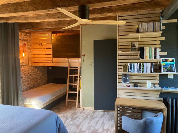 Location de vacances pour 4 personnes, avec jardin et vue à Saint-Cernin-de-Larche - 4