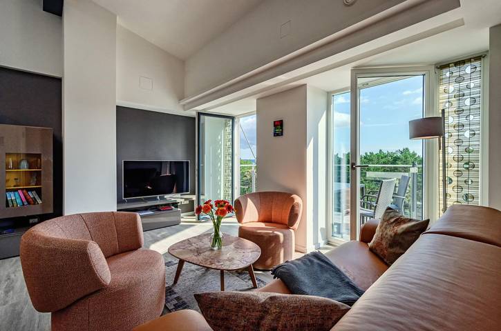 Vakantiewoning voor 4 personen, met sauna en balkon in Prora