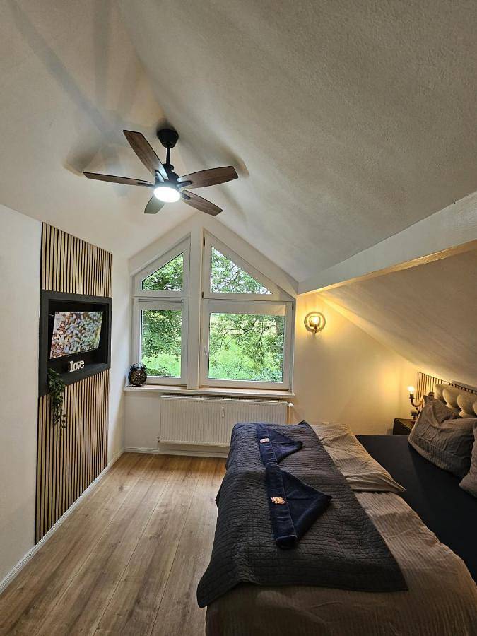 Ferienwohnung für 5 Personen, mit Whirlpool und Ausblick