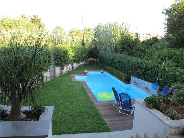 Villa mit pool für 8 Personen, mit Balkon und Terrasse sowie Garten und Pool in Palermo
