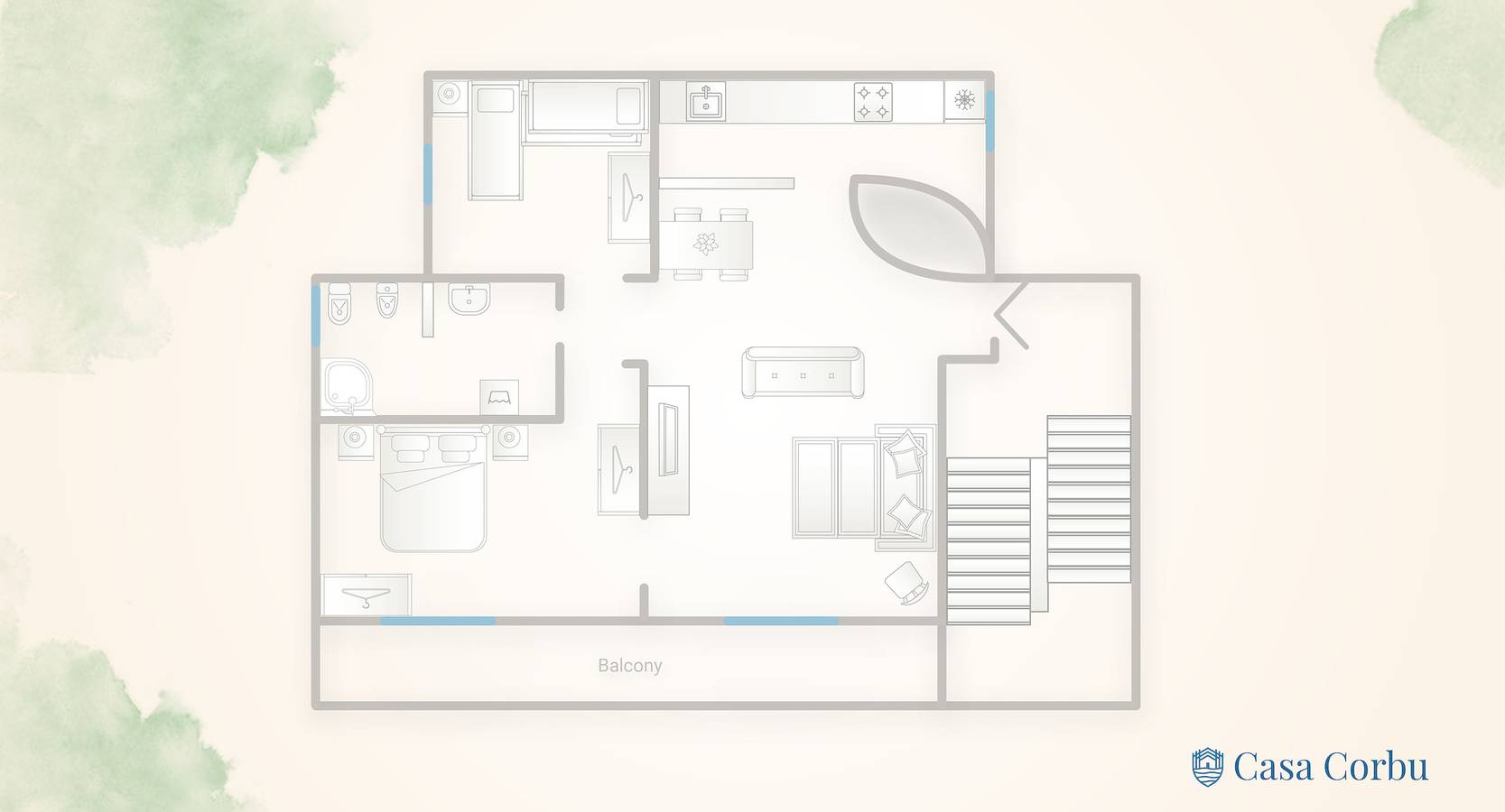 Ganze Wohnung, Casa Corbu in Blevio, Comer See