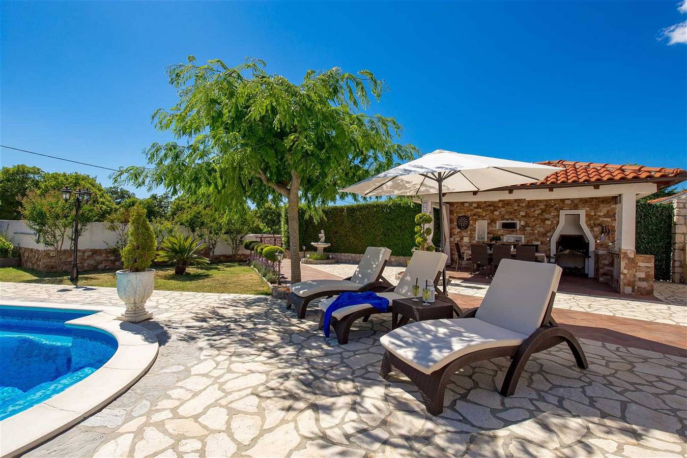 Villa Seastar mit privatem Pool in Kras, Krk