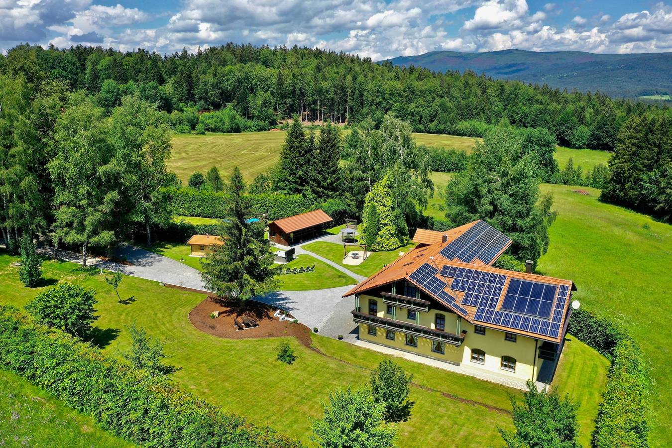 Landhaus St.Oswald in Sankt Oswald-Riedlhütte, Šumava Mountains