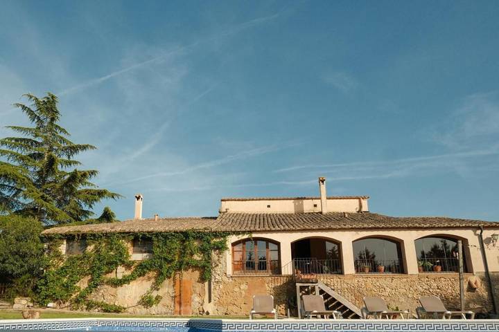 Casa rural para 7 personas, con Balcón y Terraza además de Jardín y Piscina en Viloví - 3