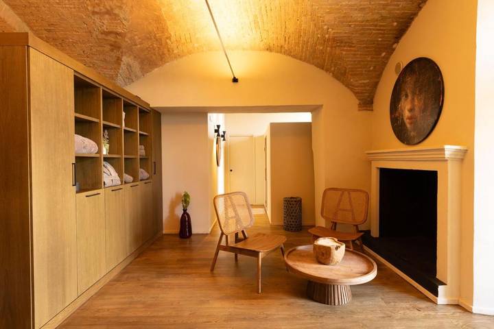 Location de vacances pour 3 personnes, avec terrasse et sauna ainsi que jacuzzi et piscine à Gualdo Cattaneo - 3