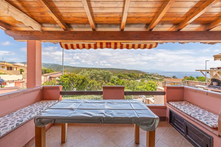 Casa vacanze 'Casa Erbì' con vista mare, terrazza privata e giardino privato in Torre dei Corsari, Arbus (comune)