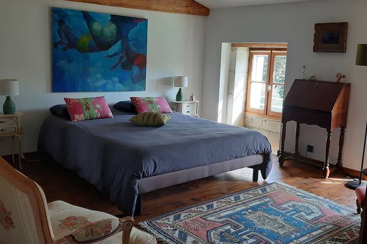 Location de vacances pour 10 personnes, avec terrasse et jardin à Saint-Germain-du-Seudre - 2